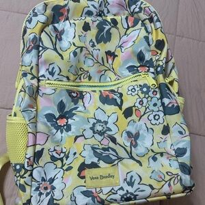 Vera Bradley Yellow Floral Backpack